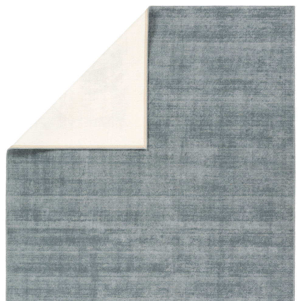 Jaipur Living Arcus FTR08 Handmade Solid Blue Area Rug, 7'9"x9'9"