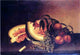 Rubens Peale Still Life With Watermelon, 18"x27" Wall Decal