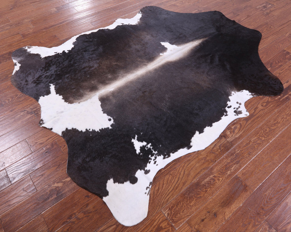 Natural Cowhide Rug 7' 5" X 6' 3" C2375