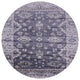 Ahgly Company Indoor Round Mid-Century Modern Area Rugs, 5' Round