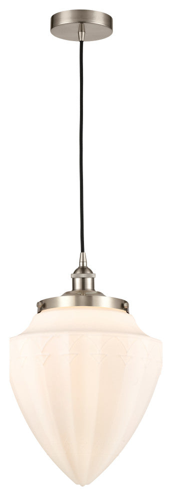 Innovations 616-1PH-SN-G661-12 1-Light Mini Pendant, Brushed Satin Nickel