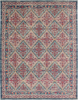 Noori Rug Low-Pile Jerald Green/Blue Rug