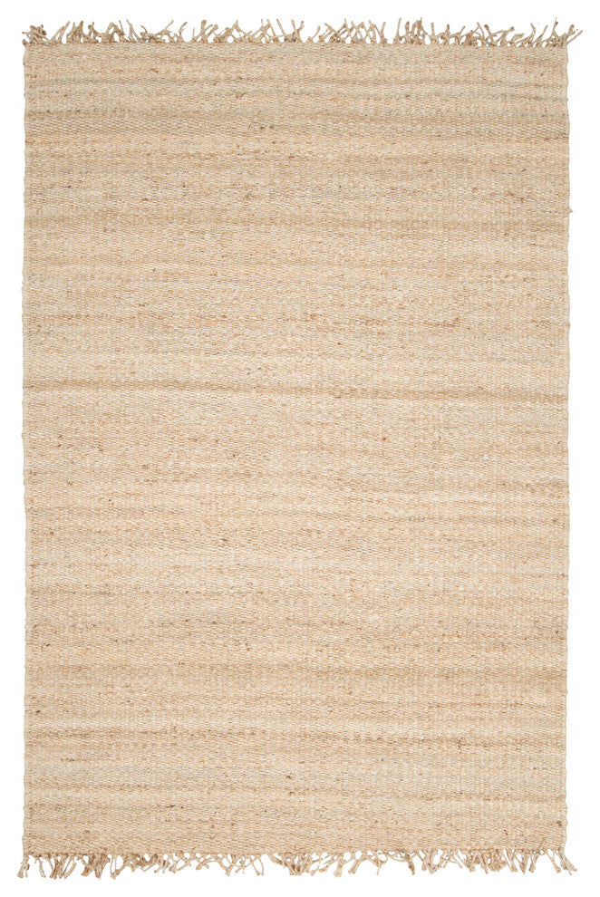 Jute Bleached Area Rug, 4' X 6'