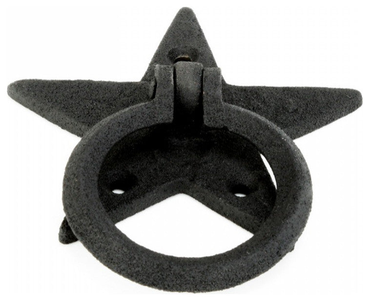 Cabinet Drawer Ring Pull Southern Star Design Pack of 10