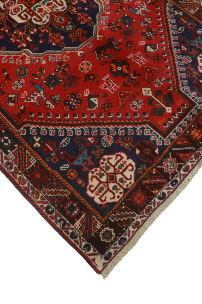 Fine Vintage Distressed Arlin Red Runner
