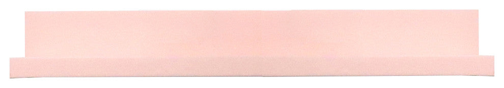 InPlace Picture Ledge Shelf for Kids Room, Pink, 24x4.5x3.5