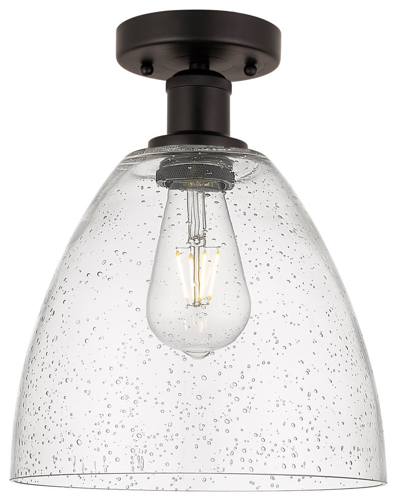 Innovations 616-1F-OB-GBD-94 1 Light Semi-Flush Mount, Oil Rubbed Bronze