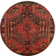 Ahgly Company Indoor Round Traditional Area Rugs, 3' Round