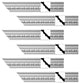 Ornate Cornice White Urethane Bellance Design 6 Pieces Totaling 564" Length