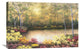 "Bursting in Autumn" Stretched Canvas Giclee by Diane Romanello, 30"x20"