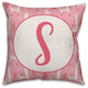Monogram Lllama Pattern - S 16x16 Spun Poly Pillow