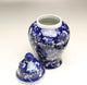 14" Blue & White Ginger Jar