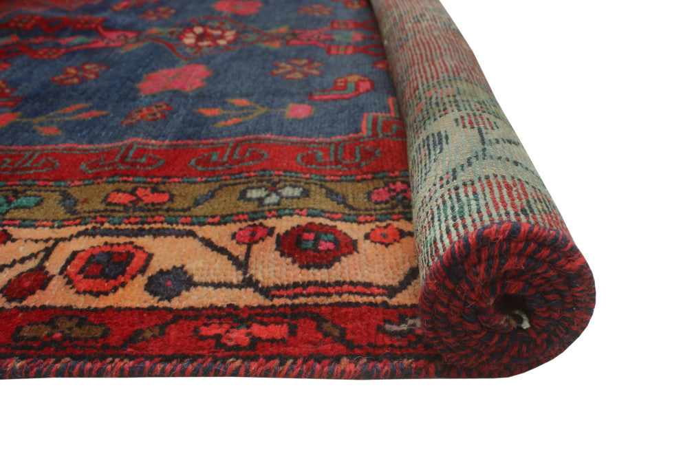 Fine Vintage Distressed Ani Red Rug