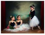 Sharon Forbes 'Three Ballerinas' Canvas Art, 47"x35"