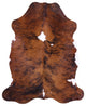 Organic Natural Hair-On Cowhide Area Rug 7' 1" X 5' 10" C1498