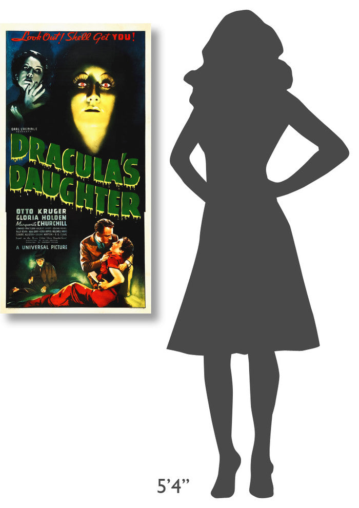 "Dracula's Daughter, 1936" Canvas by Hollywood Photo Archive, 21x40"