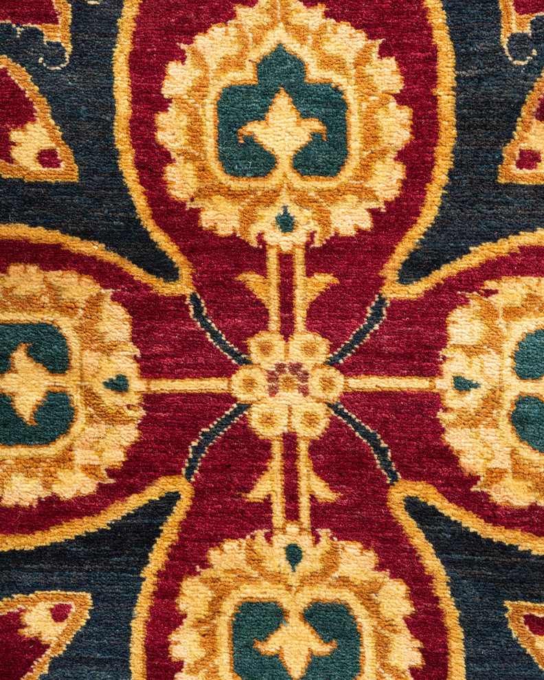 Mogul, One-of-a-Kind Hand-Knotted Area Rug Red, 9'4"x11'9"