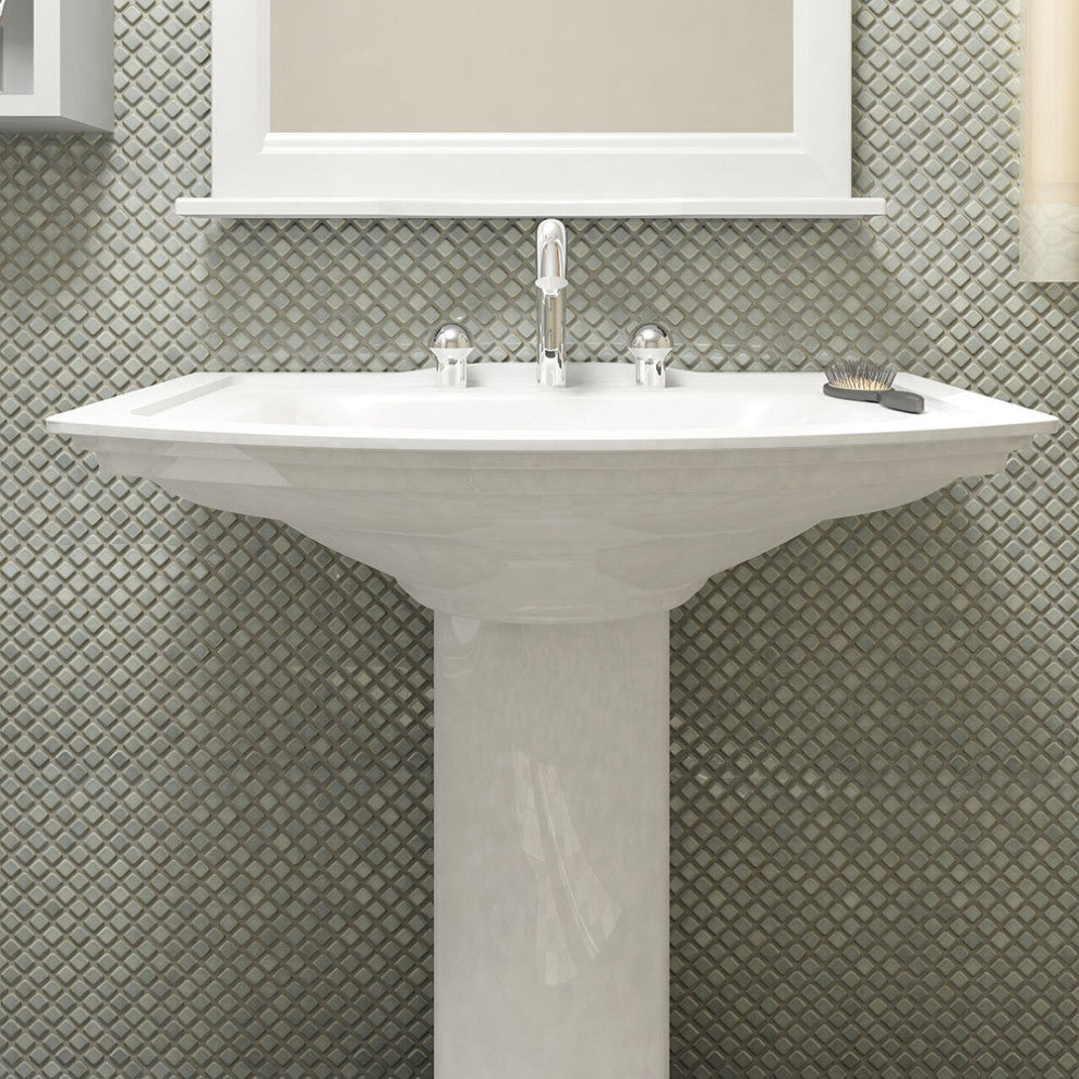 Hudson Diamond Grey Eye Porcelain Floor and Wall Tile