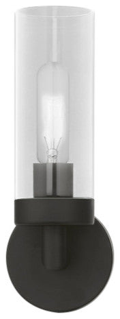 Ludlow 1 Light Black ADA Single Sconce