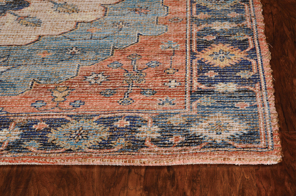 KAS Morris 2224 Blue Charisma Area Rug, 5'x7'