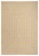 Nourison Tulum 4' x 6' Taupe Grey Outdoor Rug