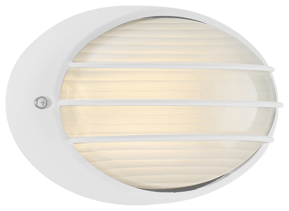 Access Lighting 20280LEDDMG-OPL Cabo 5" Tall LED Outdoor Wall - White
