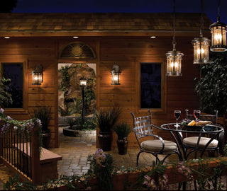 Maxim 40039CD Santa Barbara 20" 3 Light Vivex Pendant Light - Sienna