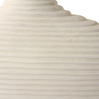 Uttermost Duostacked Matte White Vases, S/2