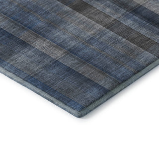 Premium Machine Washable Mayfield AMF548 Blue 5' x 7'6" Rug