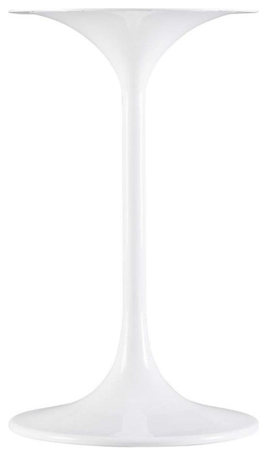 Lippa 20" Round Side Table, White White