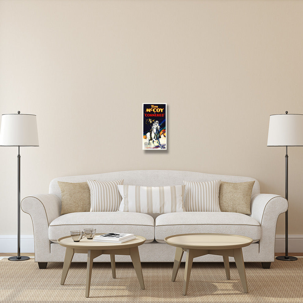 "Tim" Stretched Canvas Giclee by Hollywood Photo Archive, 12x24"