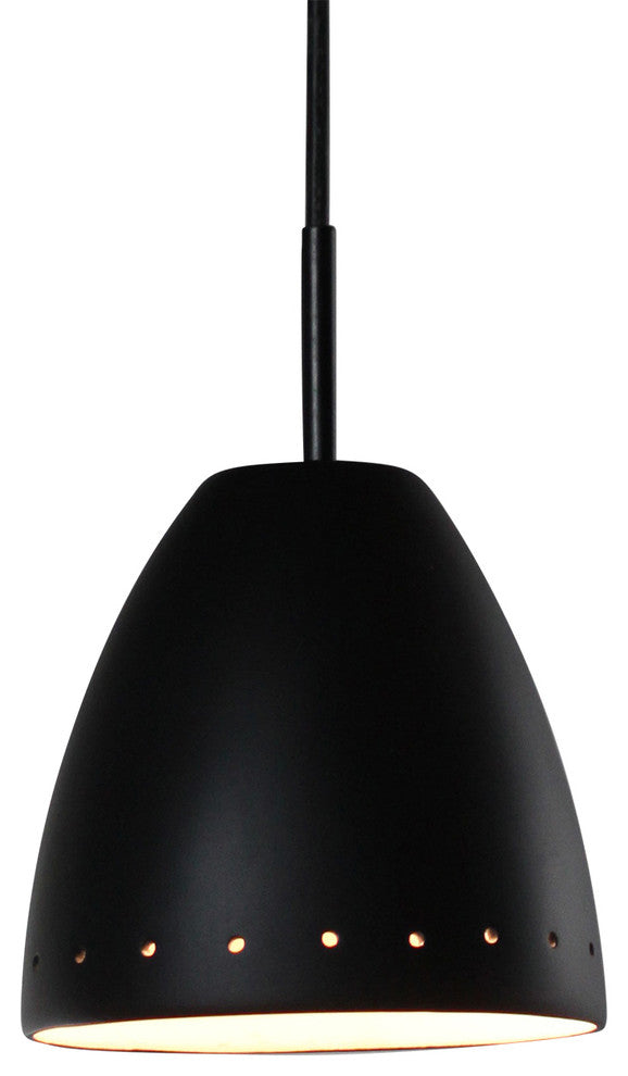 Realm Mini Pendant, Slate Black