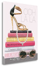 "Paris Style I Gold And Black" By Marco Fabiano, Giclee on Gallery Wrap Canvas