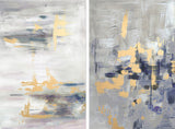 Fading Glow Diptych Canvas Print, 2-Piece Set, 80"x60"
