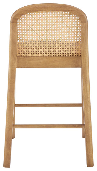 Donna PU Counter Stool,, Set of 2, Borneo Chocolate