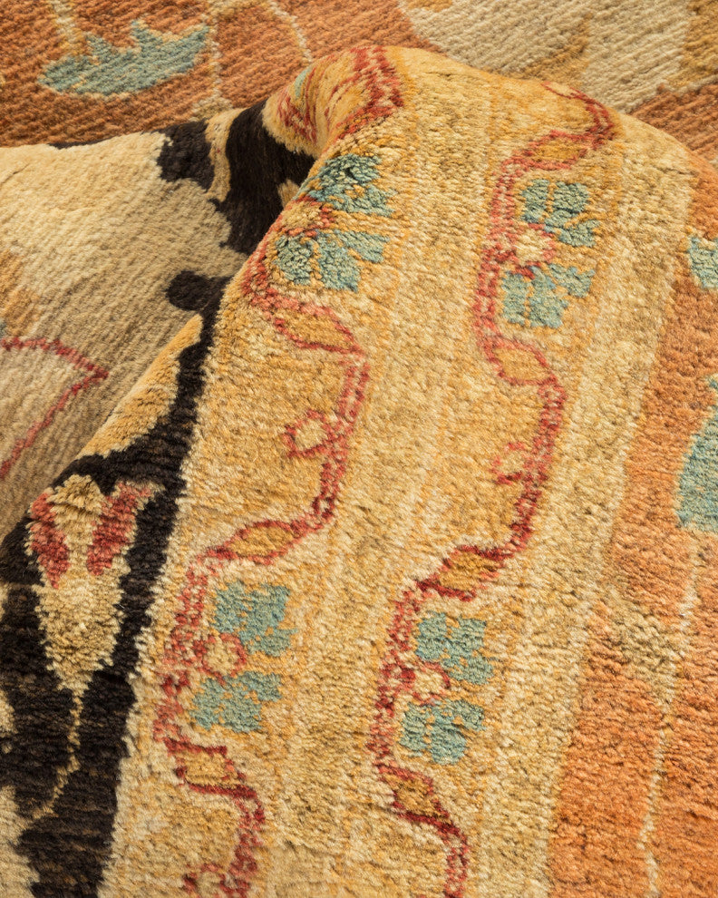 Mogul, One-of-a-Kind Hand-Knotted Area Rug Brown, 12'0"x18'6"