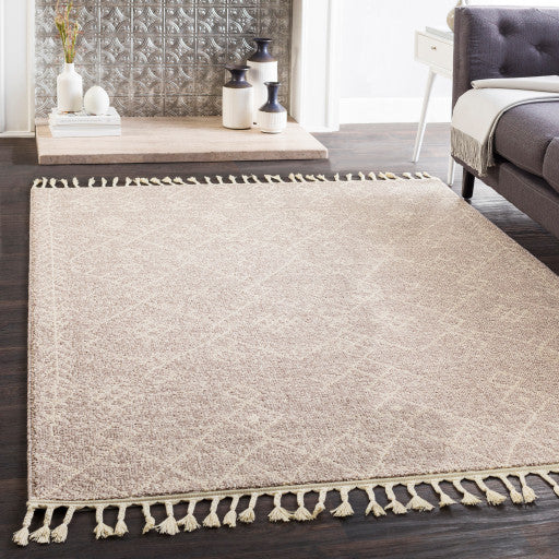 Surya Restoration REO-2310 9'x12'2" Rug, Cream/Taupe