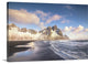 "Stokksnes Blue Sky" Wrapped Canvas Art Print, 48"x32"x1.5"
