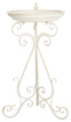 Safavieh Ashlan Bird Bath, Pearl White