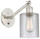Innovations 317-1W-SN-G112-LED 1 Light Sconce, Brushed Satin Nickel