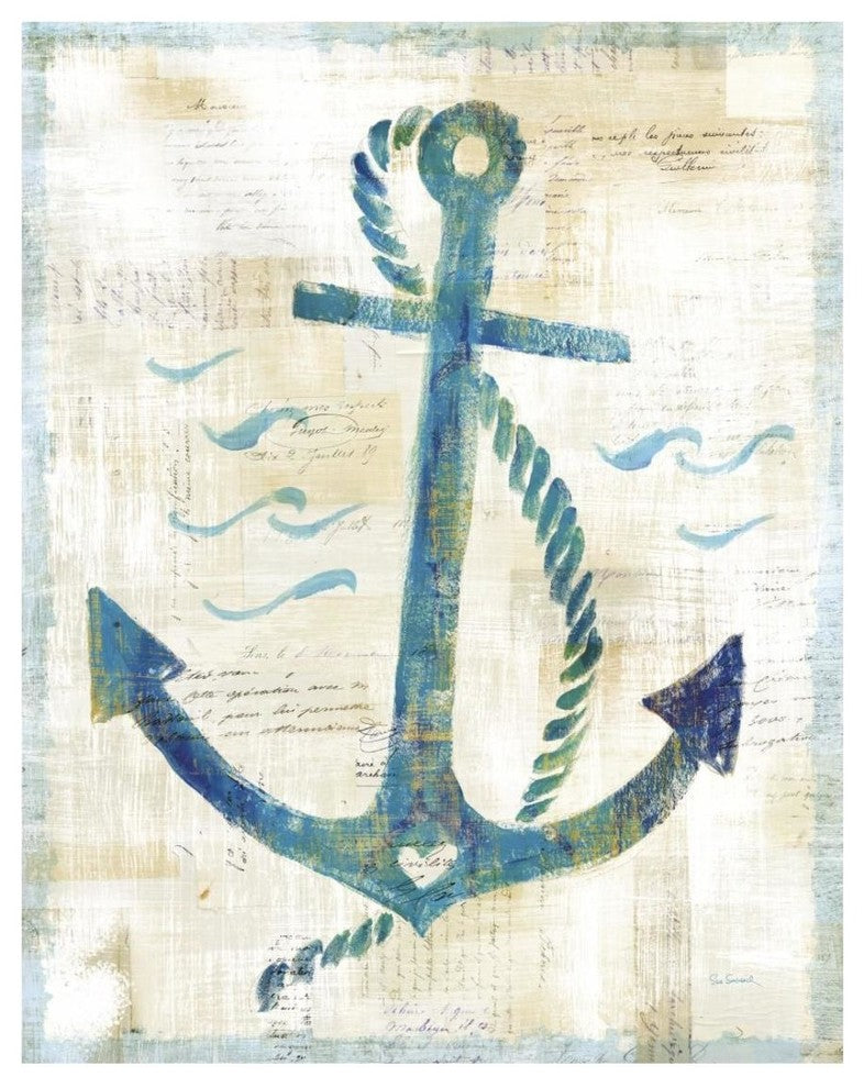 "On the Waves IV" Digital Paper Print by Sue Schlabach, 22"x26"