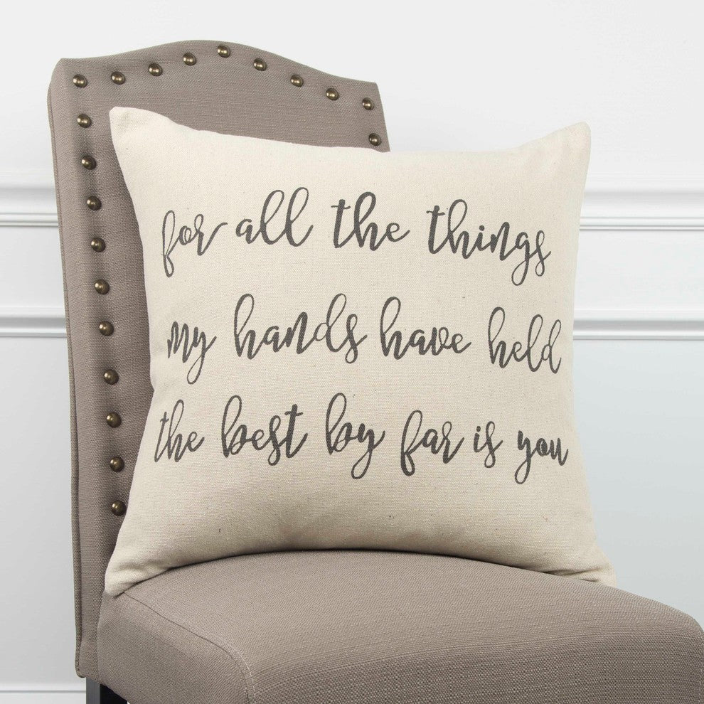 Rizzy Home 20"x20" Pillow