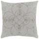 Surya Pauline Slate Pillow Shell With Polyester Insert 20"H X 20"W