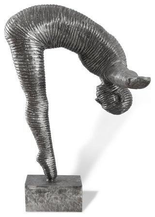 Diving Sculpture, Aluminum, Small