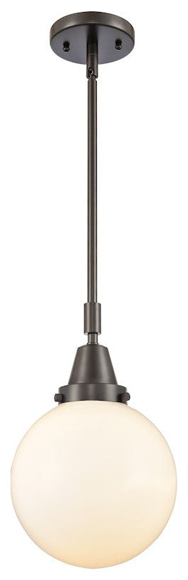 INNOVATIONS LIGHTING 447-1S-OB-G201-8 Beacon Mini Pendant