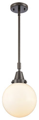 INNOVATIONS LIGHTING 447-1S-OB-G201-8 Beacon Mini Pendant