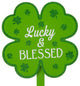 15" Wooden St. Patrick's Shamrocks Yard Stake, 3-Piece Set