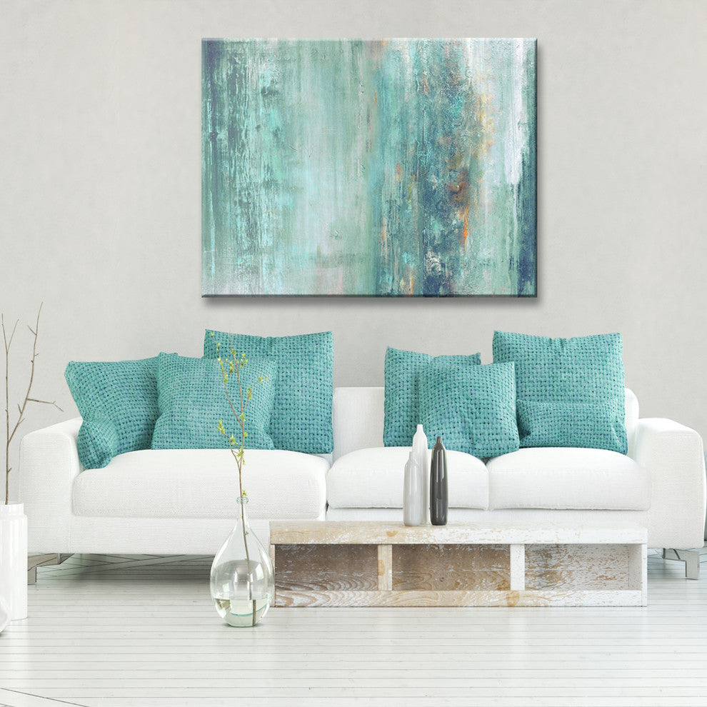 Ready2HangArt  'Abstract Spa' Canvas Wall Art, 30"x40"
