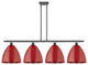 Innovations 516-4I-BK-MBD-12-RD 4 Light Island Light, Matte Black