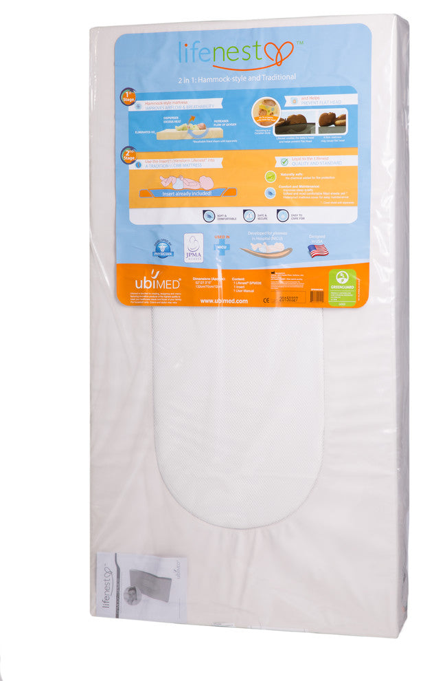 Lifenest Full Size Breathable Crib Mattress